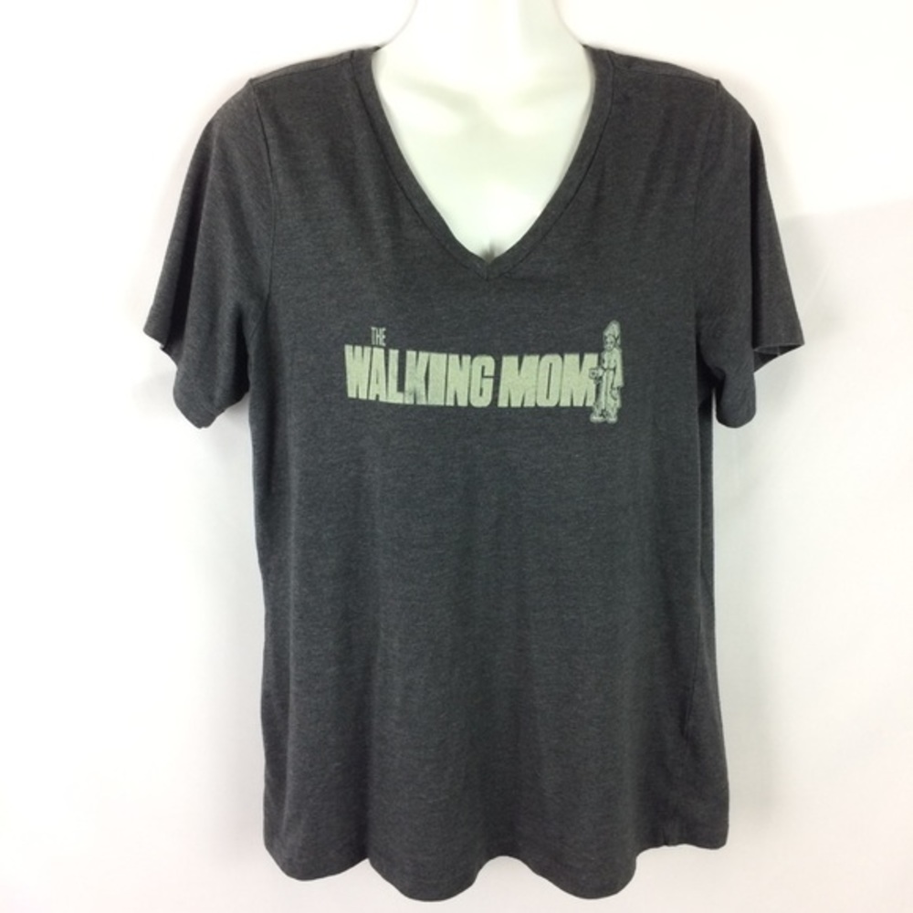 BELLA The Walking Mom graphic tee L Funny Walking Dead Satire